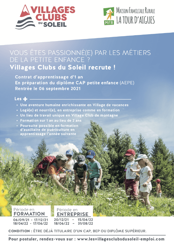 Flyer Villages Club du Soleil Flyer Villages Club du Soleil