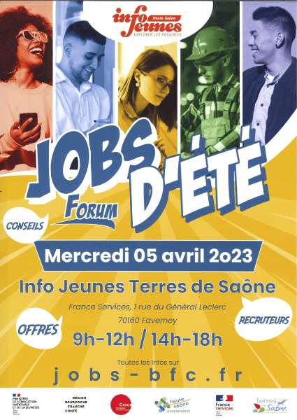 Affiche Journée Jobs d'été Affiche Journée Jobs d'été
