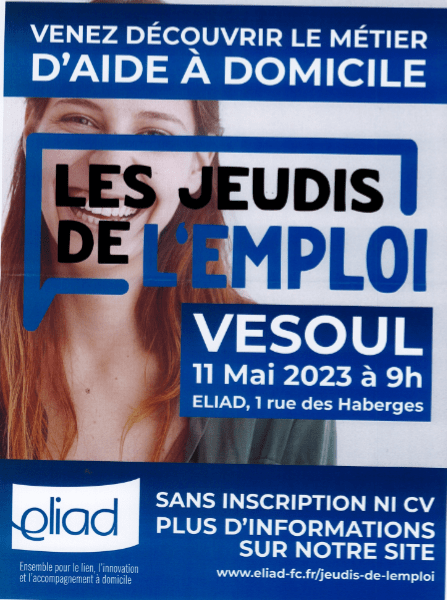 Eliad lance les jeudis de l’emploi!