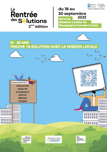 Affiche Rentrée des Solutions