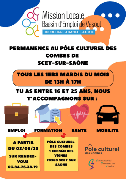 Affiche permanence Scey-sur-Saône Affiche permanence scey sur saône