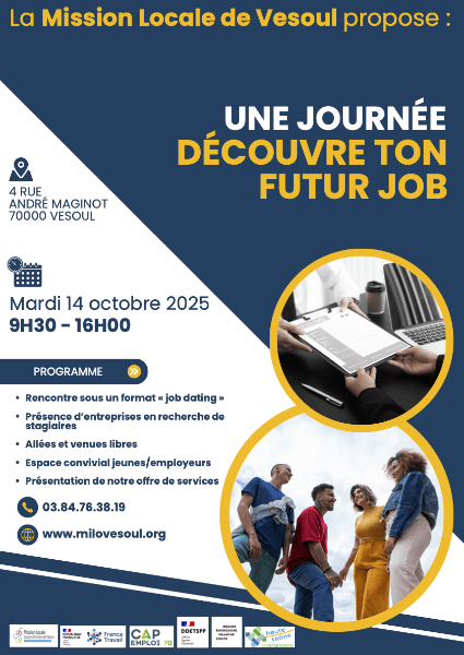 Découvre ton futur job Découvre ton futur job