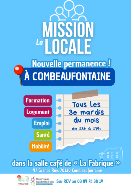 Permanence Combeaufontaine Permanence Combeaufontaine